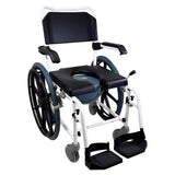 Goldfern Deluxe Mobile Shower Commode With Self Propelled Kit