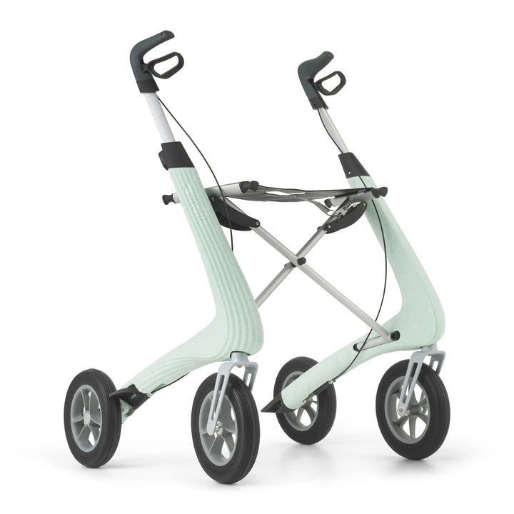 byACRE Nordic Pioneer Rollator Front Quarter Glacier Green