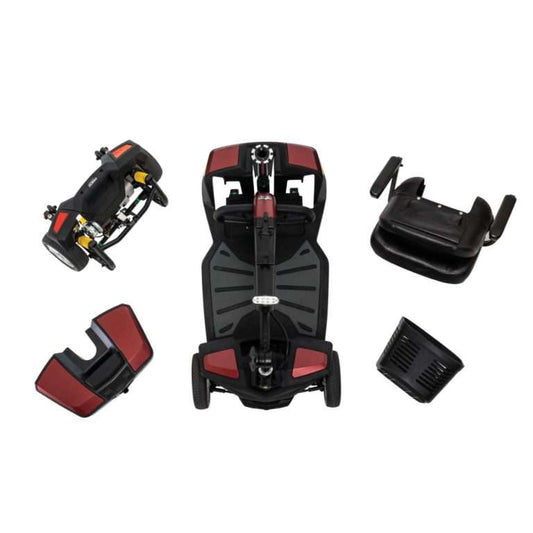 Pride Mobility Go Go Endurance Li Travel Scooter Disassembled