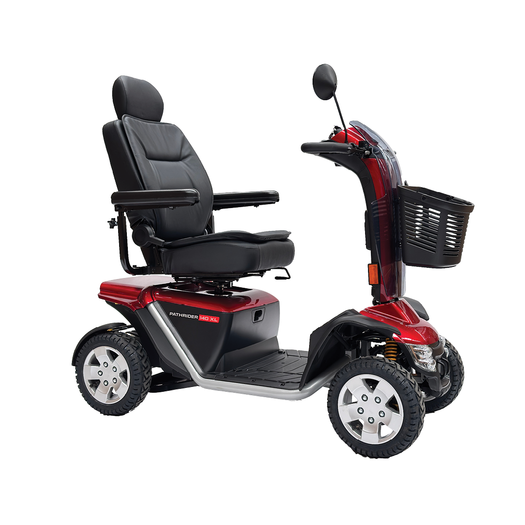 Pride Mobility Pathrider 140XL Mobility Scooter Red