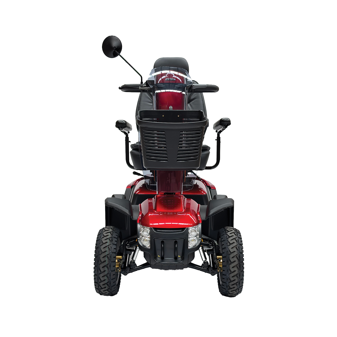 Pride Mobility Pathrider 140XL Mobility Scooter Red Front