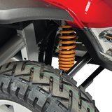 Pride Mobility Pathrider 140XL Mobility Scooter Suspension Close Up