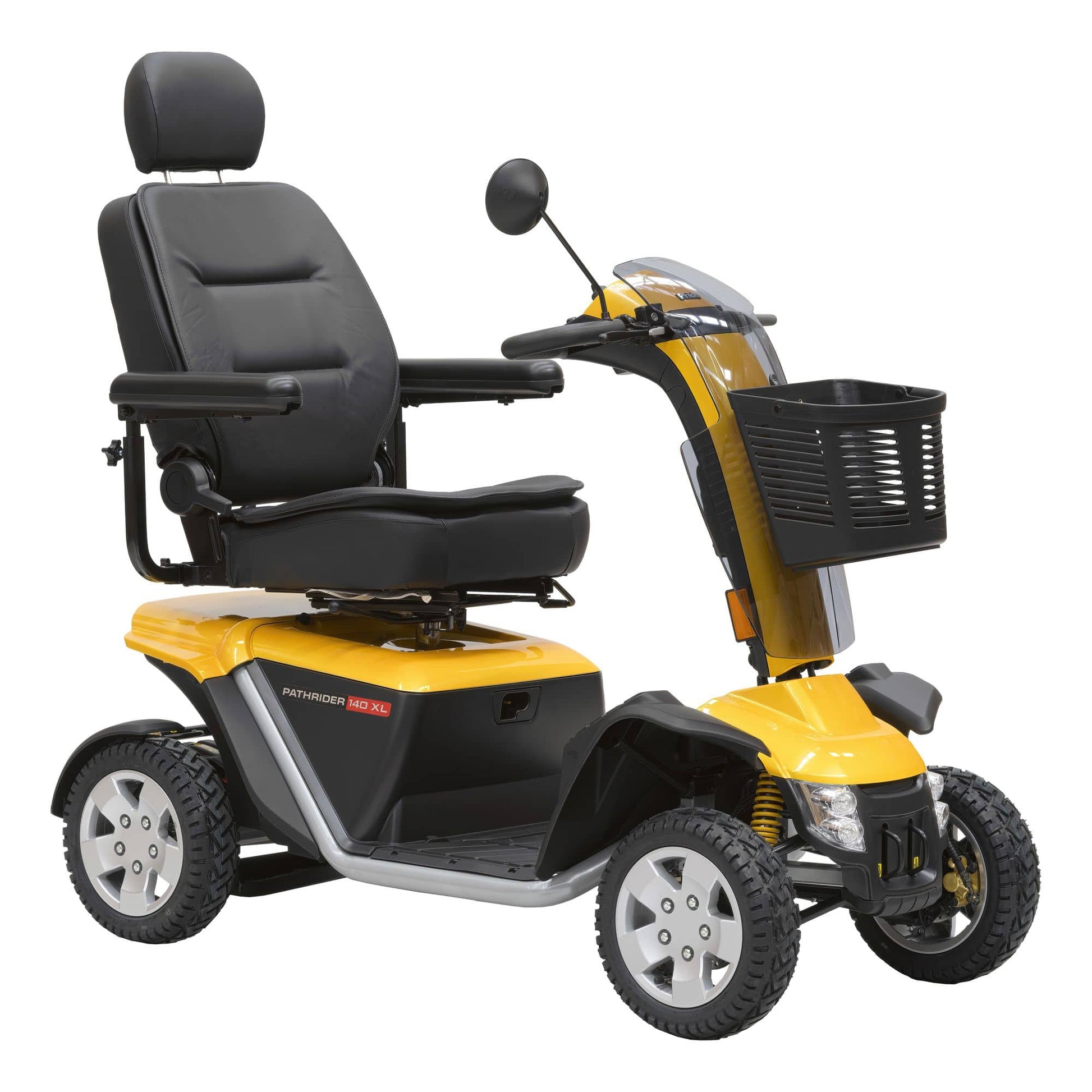Pride Mobility Pathrider 140XL Mobility Scooter Yellow