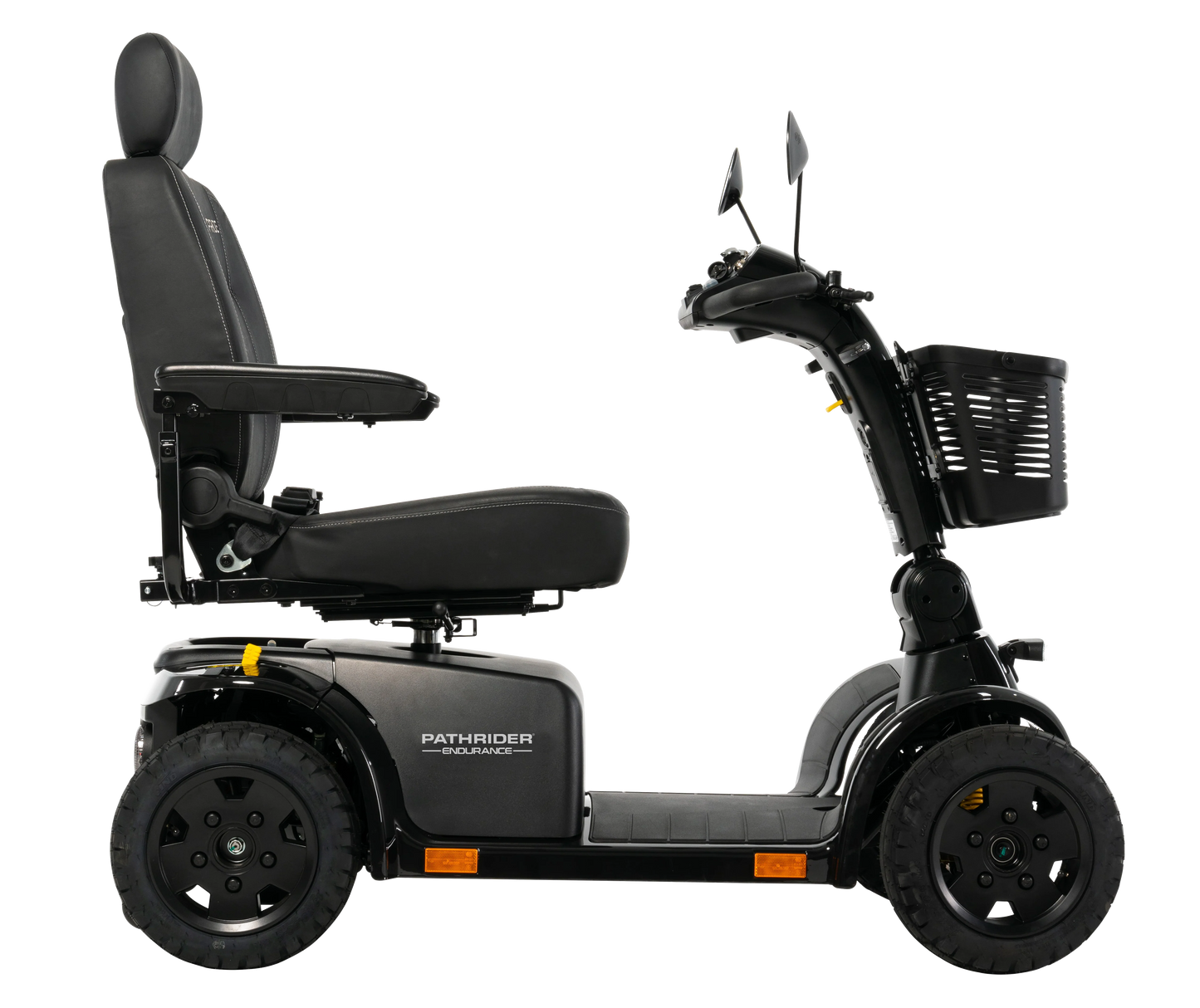 Pride Mobility Pathrider Endurance Mobility Scooter Black Side View