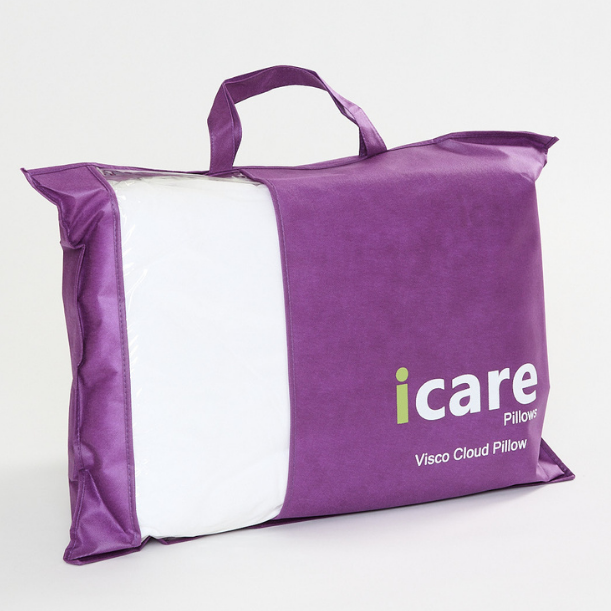 icare Cloud Pillow Packaging and Branding