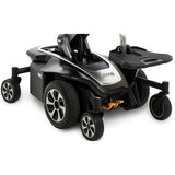 Pride Mobility Jazzy Air 2 Powerchair Base and Driver close up