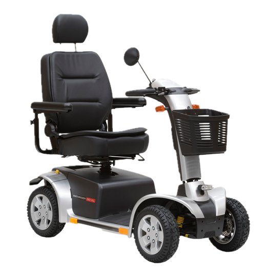 Pride Mobility Pathrider 130 XL Mobility Scooter Silver