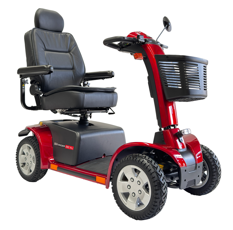 Pride Mobility Pathrider 130 XL Mobility Scooter Red