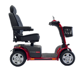 Pride Mobility Pathrider 130 XL Mobility Scooter Red Side View