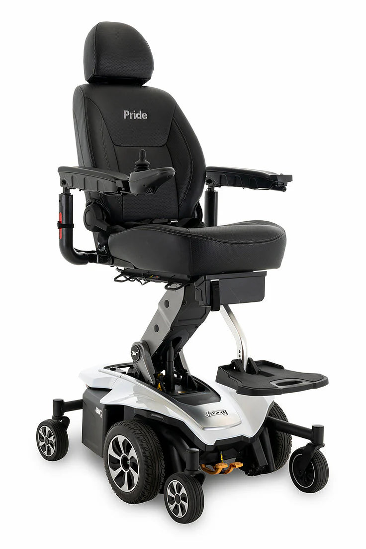 Pride Mobility Jazzy Air 2 Powerchair White Elevated