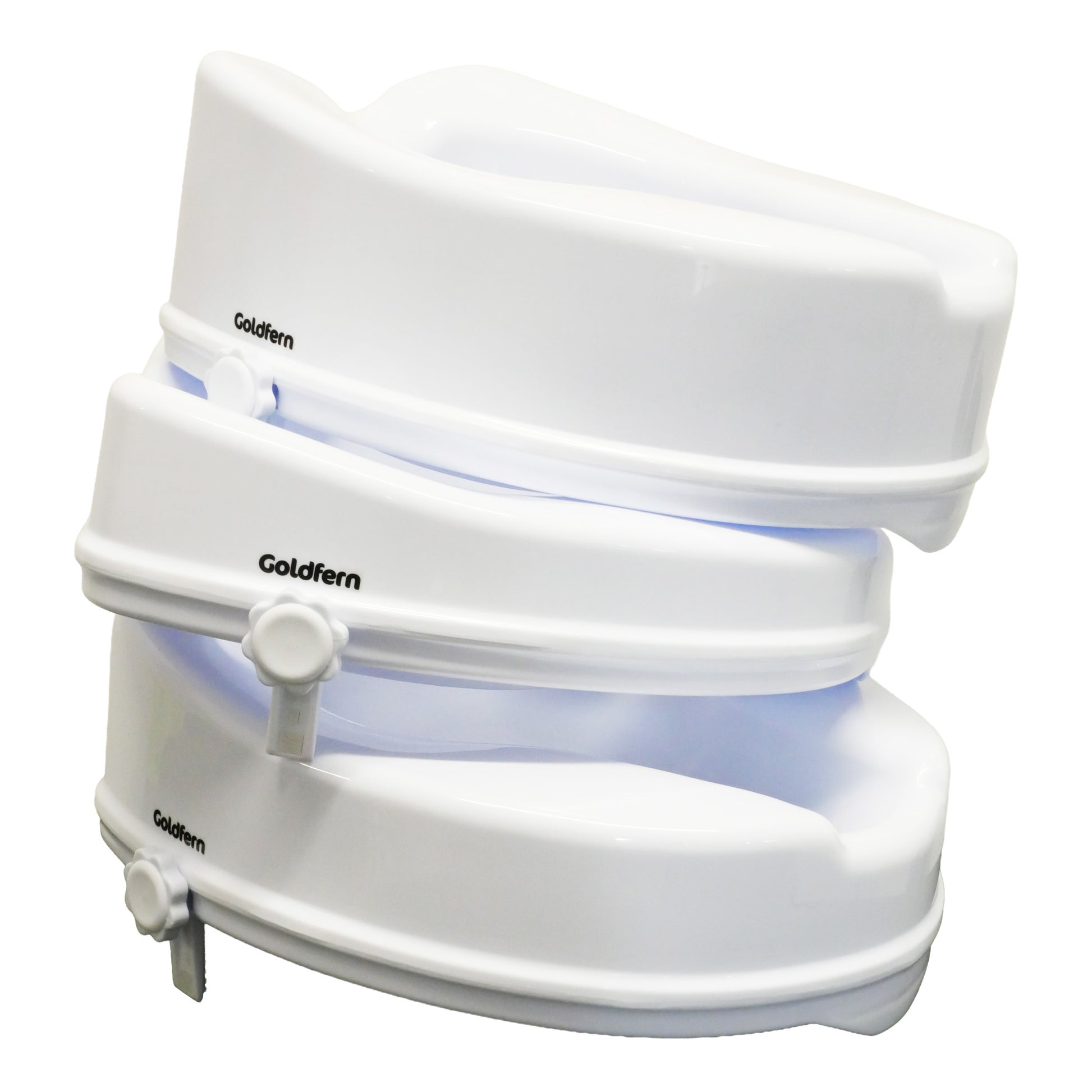 Raised Toilet Seat - Without Arms All three sizes