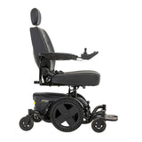 Pride Mobility Jazzy EVO 614 HD Powerchair side view on a white background
