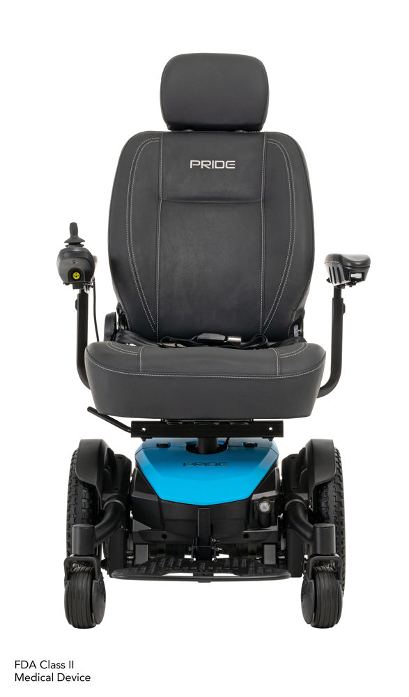 Pride Mobility Jazzy Evo 613Li Power Chair Blue Front