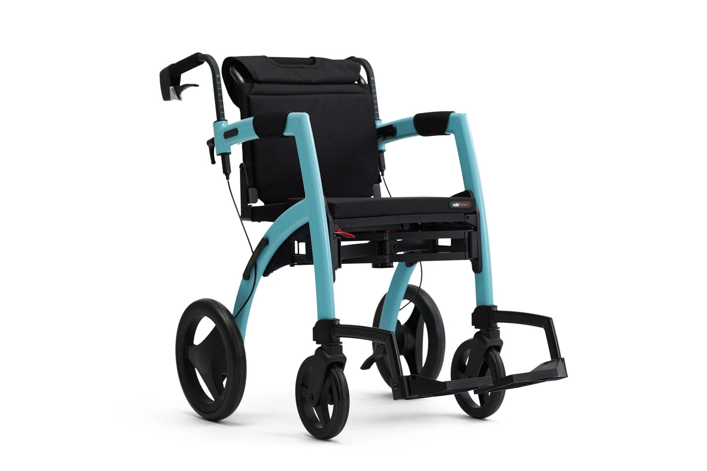 Rollz Motion 2-in-1 Walker Wheelchair Island Blue Wheelchair