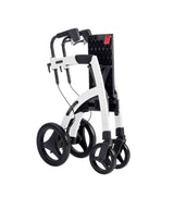 Rollz Motion 2-in-1 Walker Wheelchair Folded White