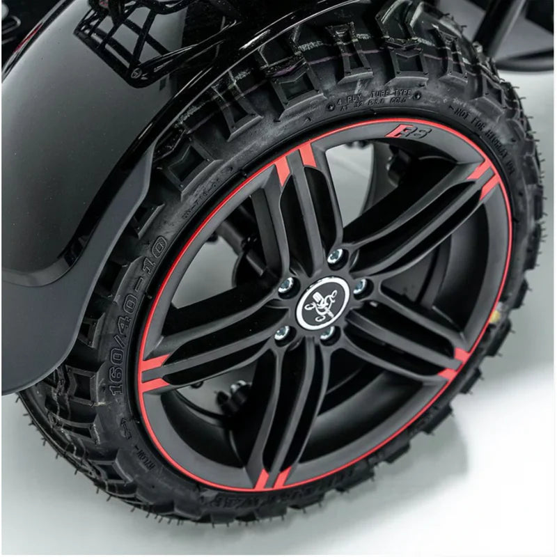 Heartway Vita S12X Mobility Scooter wheel detail