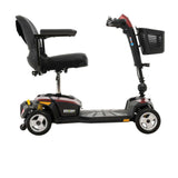 Pride Mobility Go Go Endurance Li Travel Scooter Red Side View