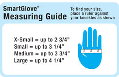 IMAK RSI SmartGlove – sizing guide
