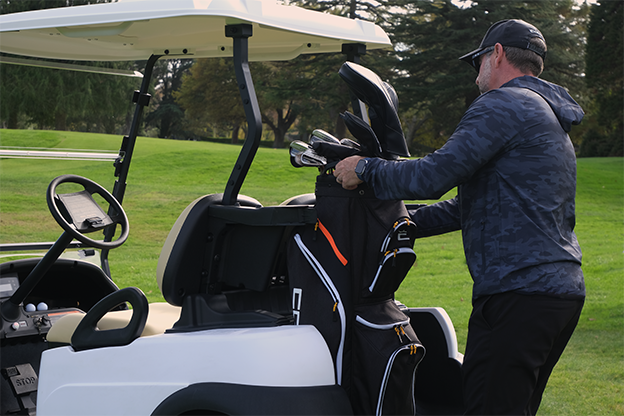 EuroCarts Standard Series Golf Cart Golf Bag Mount