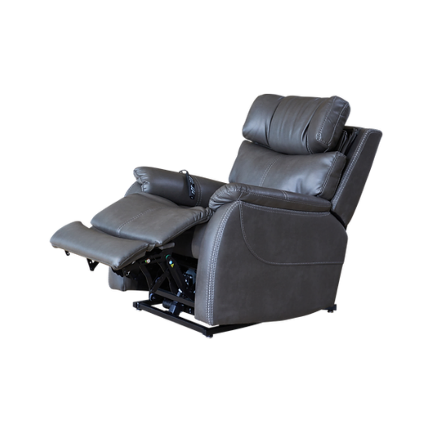 Smoke Theorem Winslow Power Lift Recliner Chair on a white background