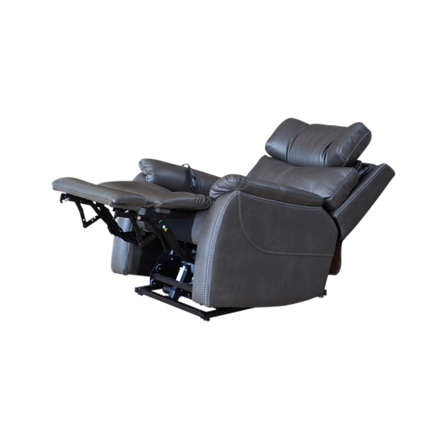 Smoke Theorem Winslow Power Lift Recliner Chair on a white background
