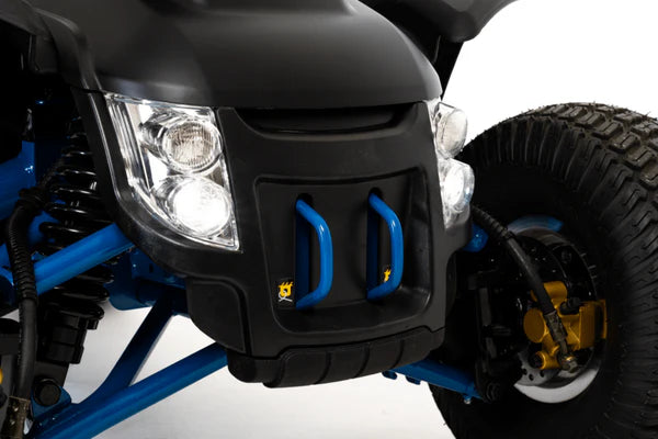 Pride Mobility Outback Mobility Scooter close up front