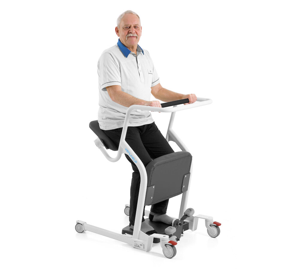 VertiHelp transfer aid with patient front view