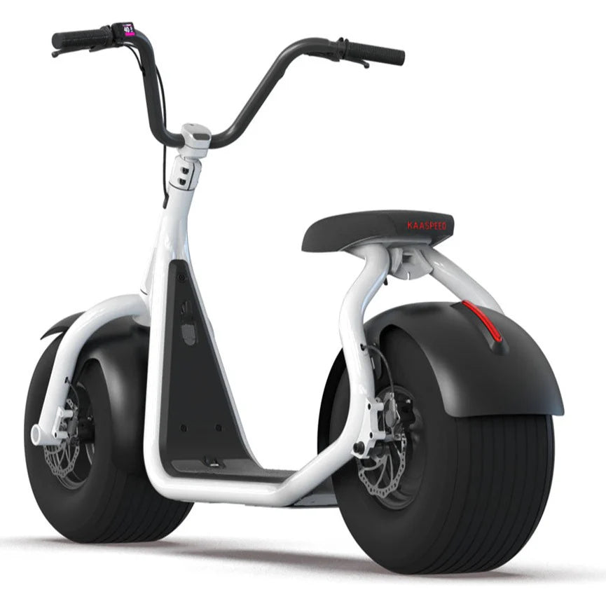 Kaaspeed K1S Fat Tyre Self Balancing E Scooter white