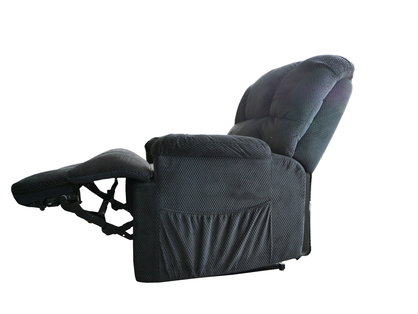 Goldfern Zero Gravity Electric Lift Recliner Elevated foot and reclined back