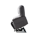 Goldfern Zero Gravity Electric Lift Recliner Styeel Grey Elevated