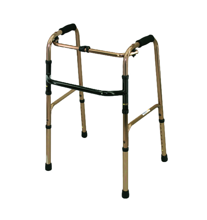 Deluxe Folding Walking Frame with 4 Feet 