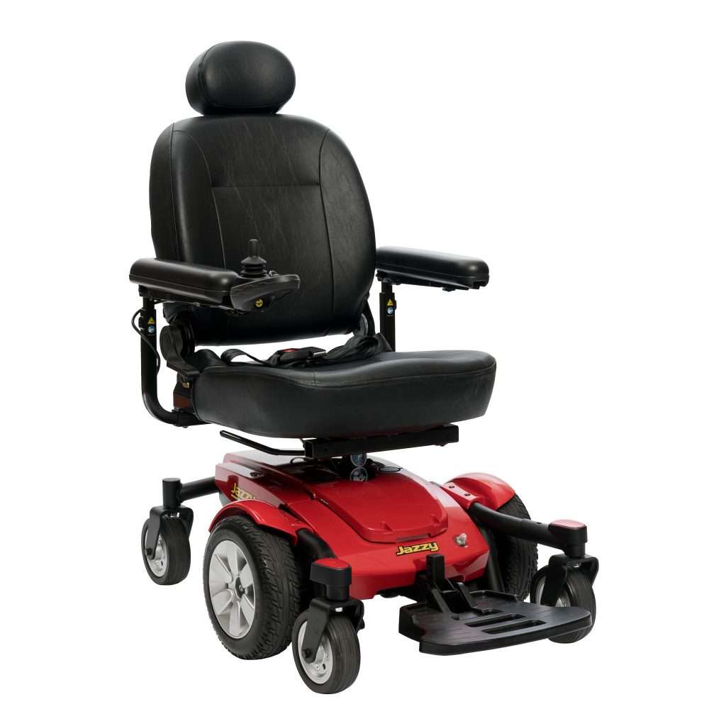 Pride Mobility Jazzy Select 6 Powerchair Red
