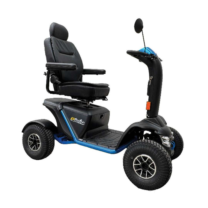 Pride Mobility Outback Mobility Scooter Side View