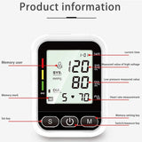 Electronic Blood Pressure Monitor lcd display