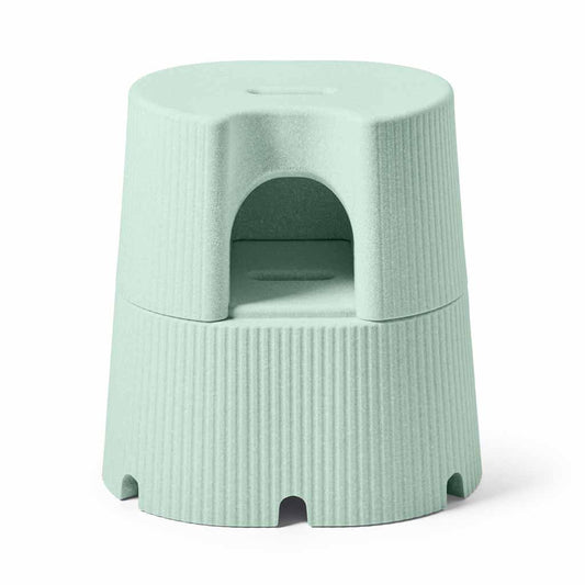 byACRE Dorica multifunctional shower stool and step in Glacier Green