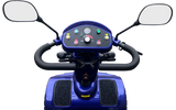 Merits Cross Country Mobility Scooter blue instrument cluster
