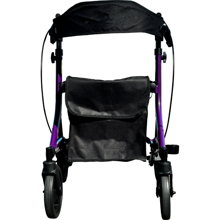 Goldfern X-FOLD Mini Rollator purple front