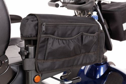 Armrest Bag showing pockets