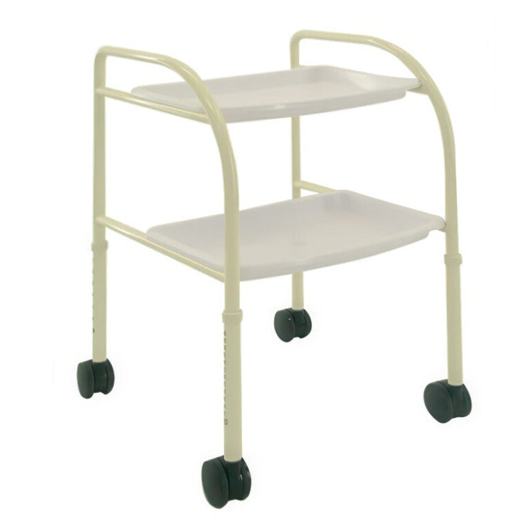 Chevron Multi-Tray Trolley with two removable heat-resistant trays
