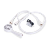 Cubro Bath and Shower Set with push-on tap connector, hose and handheld shower head