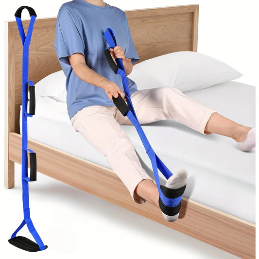Leg Lifter Strap being used in bed