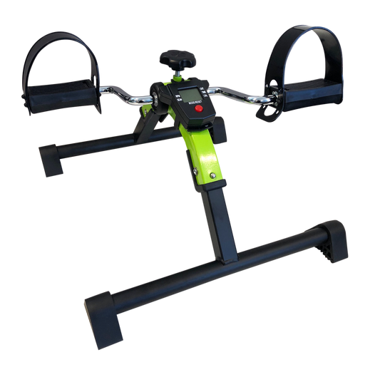 Folding Pedal Exerciser with Pedometer 