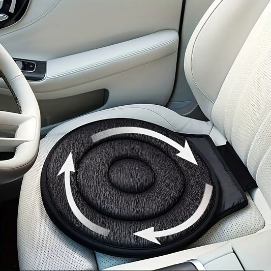 360° Rotating Car Seat Cushion  in car