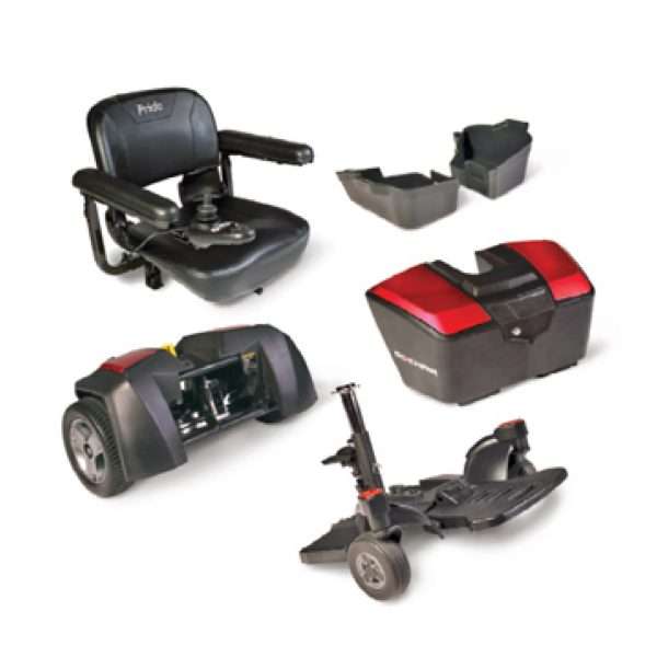 Pride Go Chair Powerchair Disassembled 