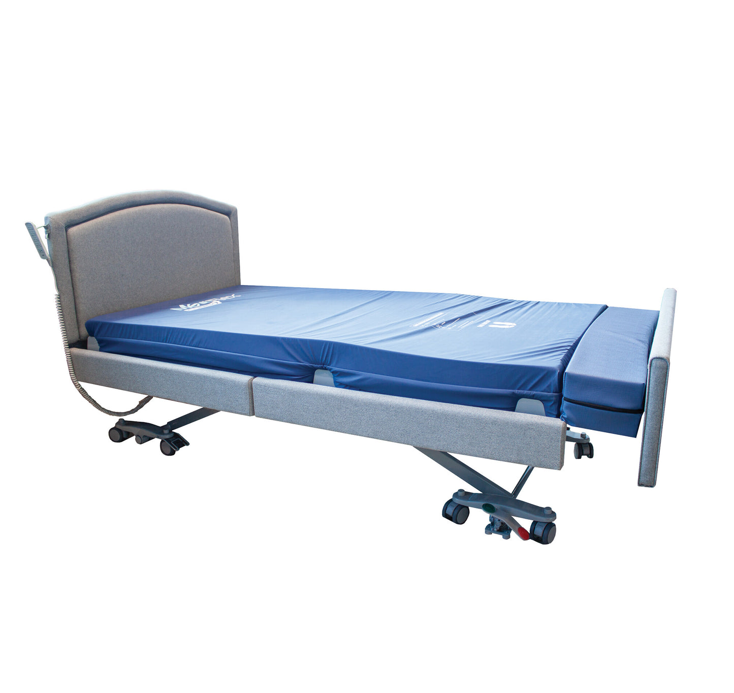 Casero Duo bed with Mediflex mattress side and foot extension