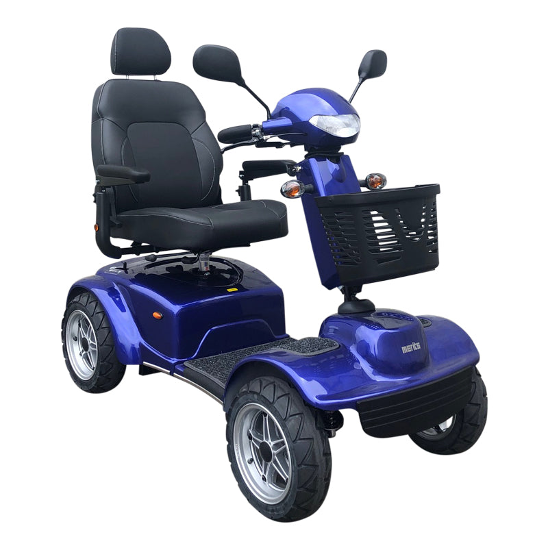 Merits Cross Country Mobility Scooter Blue