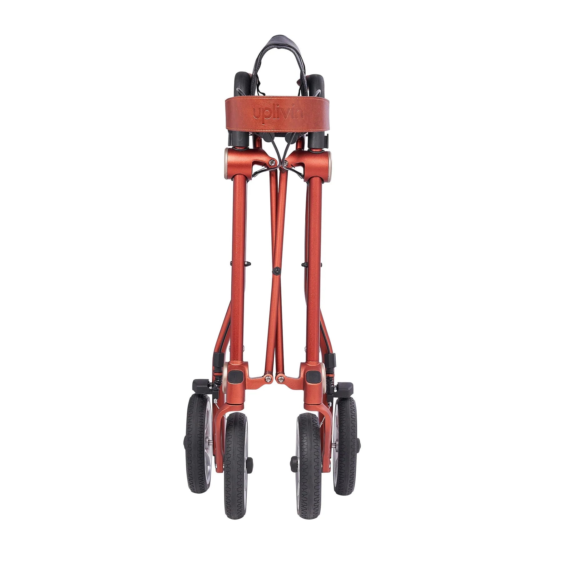 Uplivin Trive Walker Rollator terracotta folded front