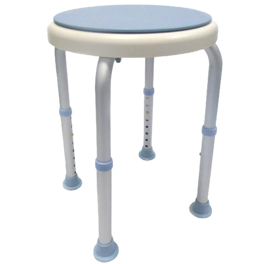 Shower Stool with Rotating Seat