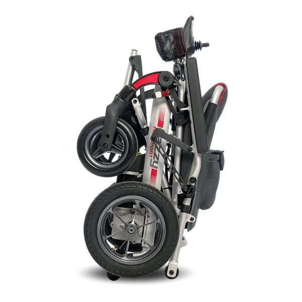 Pride Mobility Jazzy Passport Power Wheelchair  Folded