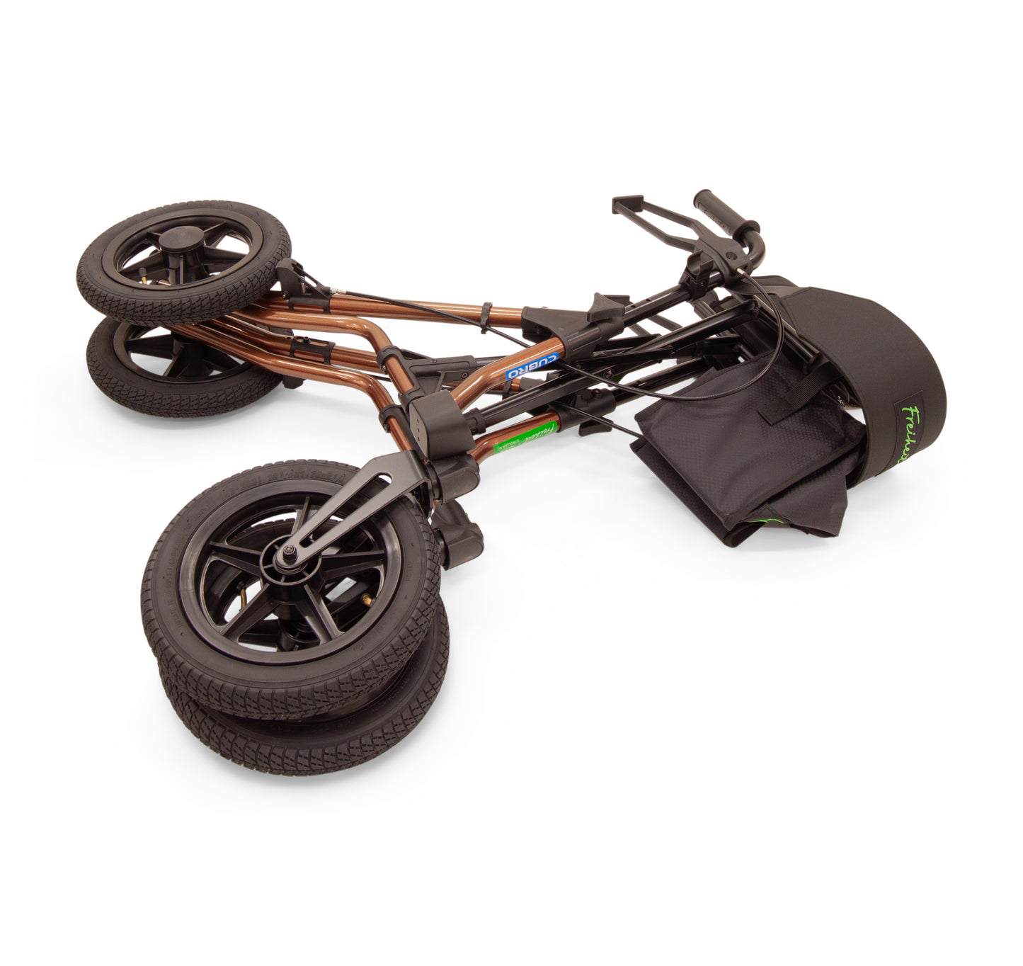 Freiheit XC Outdoor Walking Frame folded flat